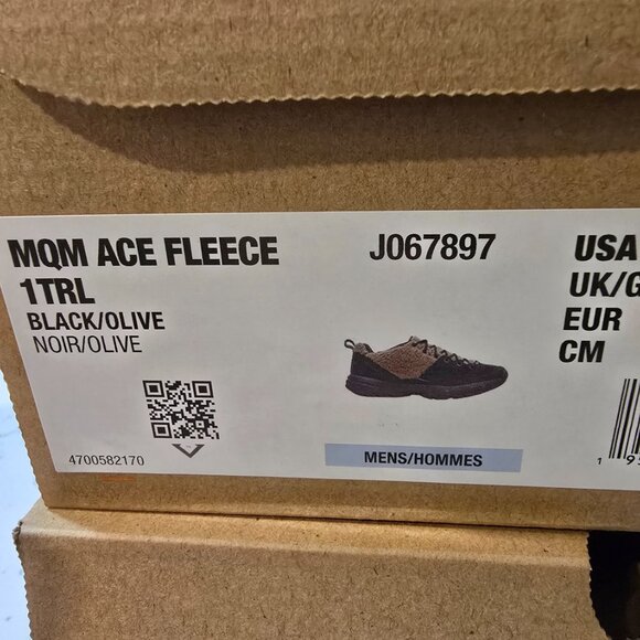 Merrell MQM Ace Fleece 1TRL Black Olive Hiking Shoes sneakers Sz 9 J067897 NEW - Picture 15 of 15
